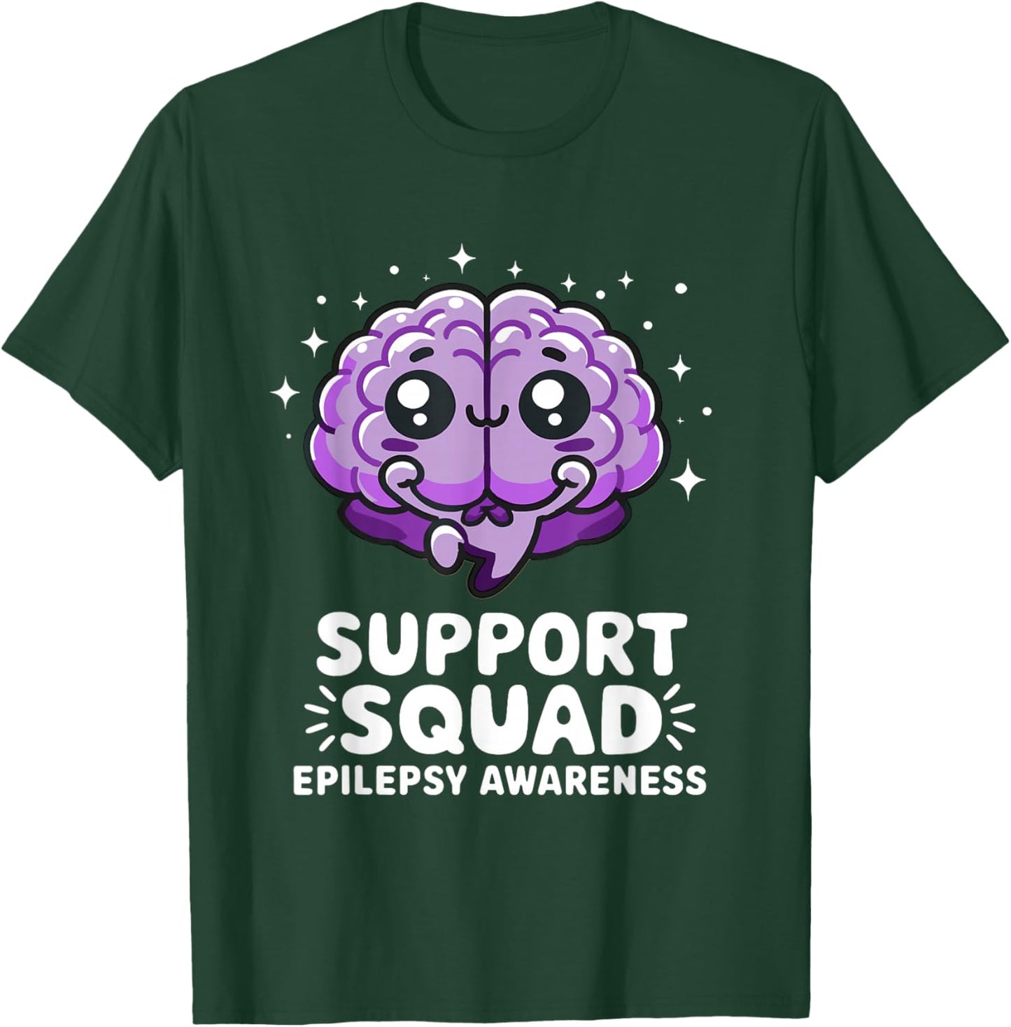 Epilepsy Awareness Squad Team Men Women Boys Girls Kids T-Shirt - T-Shirt | Forest