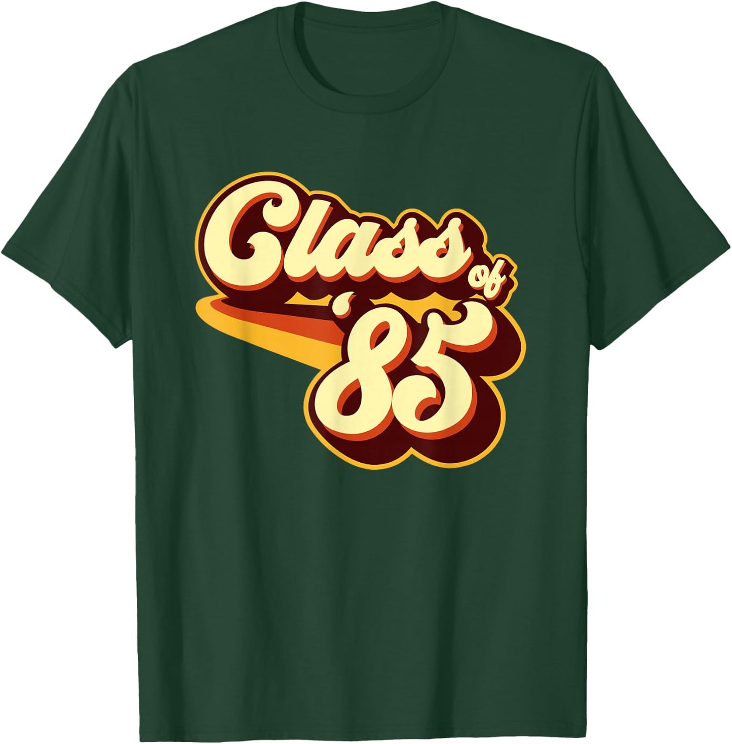 Class of 85 Reunion Retro 1985 T-Shirt - T-Shirt | Forest