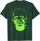 Universal Monsters Frankenstein Neon Face T-Shirt - T-Shirt | Forest