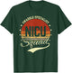 Swaddle Specialist NICU Mother Baby Nurse Retro NICU Squad T-Shirt - T-Shirt | Forest