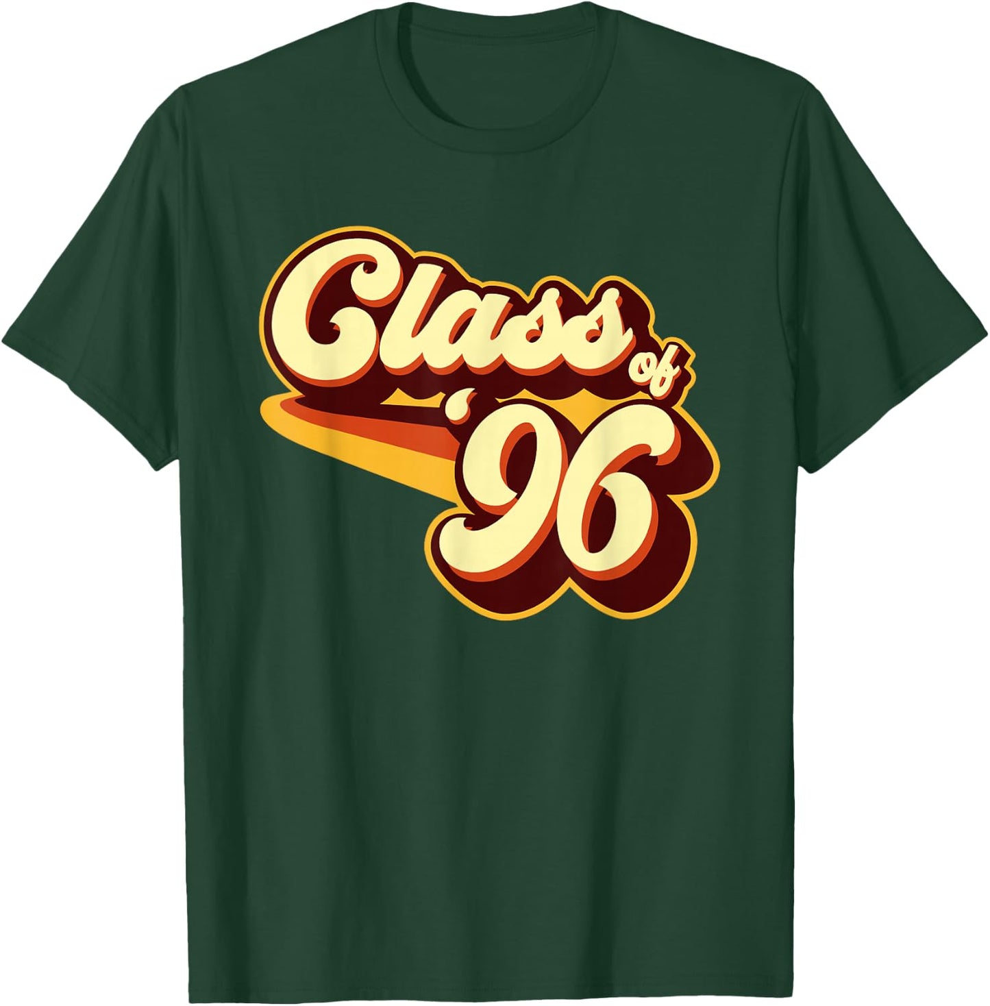 Class of 96 Reunion Retro 1996 T-Shirt - T-Shirt | Forest