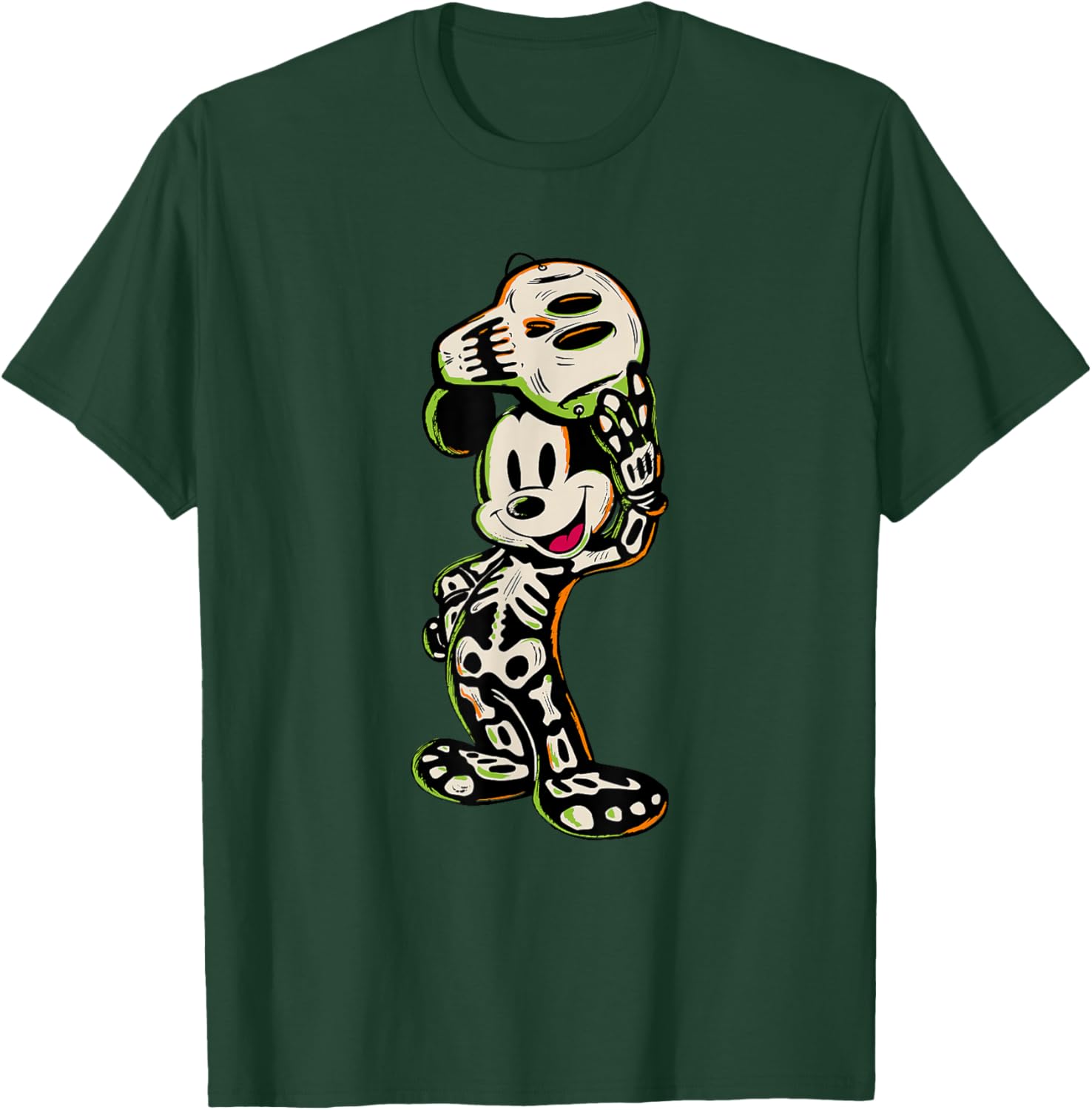 Disney Mickey and Friends Halloween Mickey Skeleton Costume T-Shirt - T-Shirt | Forest