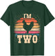 Chicken 2 Year Old Birthday Boy Girl 2nd Chicken Birthday T-Shirt - T-Shirt | Forest