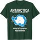 Antarctica Confusing Continent Geography Funny Antarctic Map T-Shirt - T-Shirt | Forest