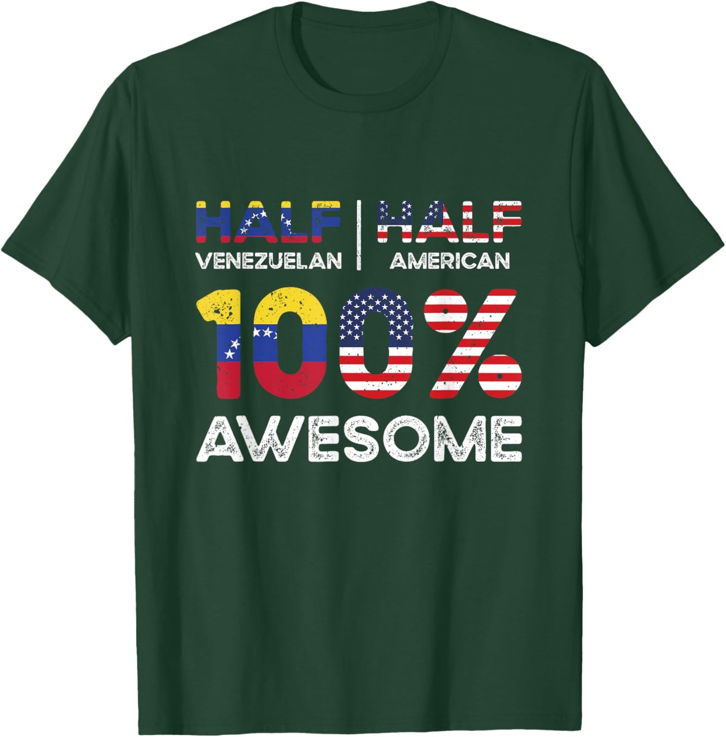 Venezuelan American Patriot USA Grown Venezuela US Flag T-Shirt - T-Shirt | Forest
