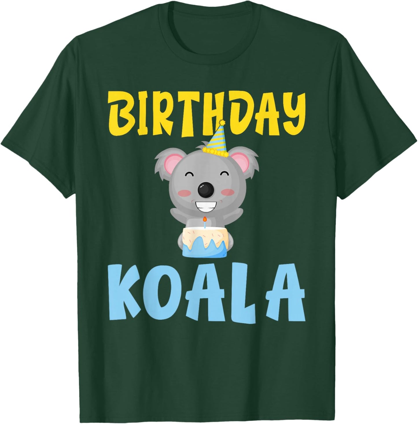 Birthday Koala Birthday T-Shirt - T-Shirt | Forest