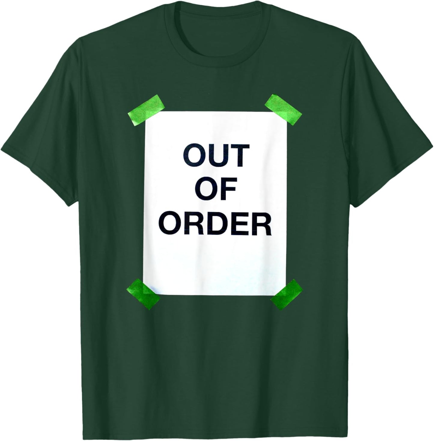 Out of Order T-Shirt - T-Shirt | Forest