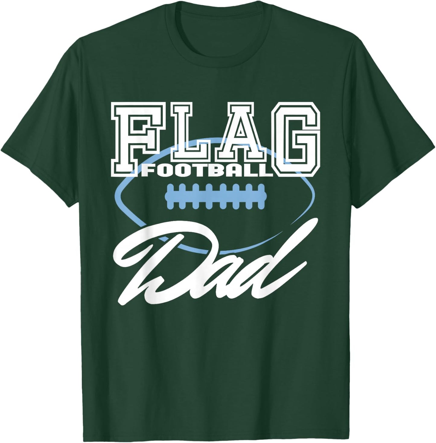 Football Dad Flag T-Shirt - T-Shirt | Forest