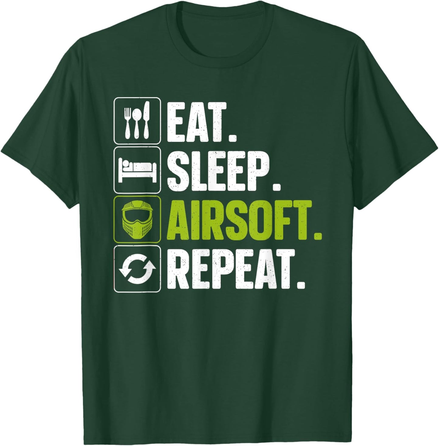 Funny Airsoft Design Women Airsoft Player Airsoft T-Shirt - T-Shirt | Forest