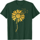 Endometriosis Awareness Month Sunflower Yellow Ribbon T-Shirt - T-Shirt | Forest