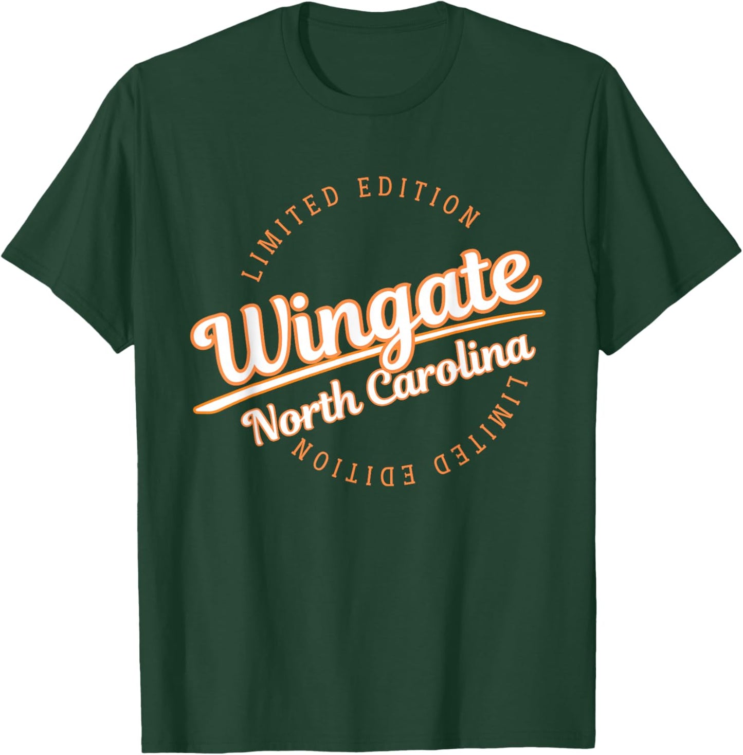 Retro Athletic Wingate NC Apparel T-Shirt - T-Shirt | Forest