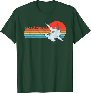 Hammerhead Shark Galapagos Islands Ecuador T-Shirt - T-Shirt | Forest