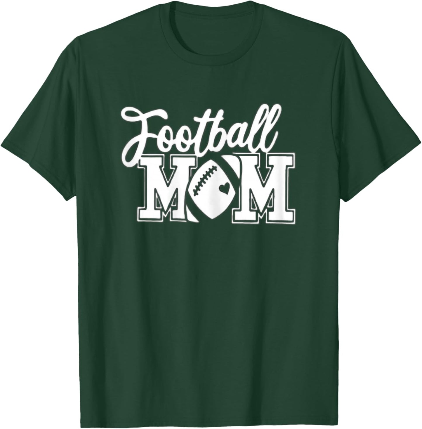 Football Mom | Senior Football Mom T-Shirt - T-Shirt | Forest