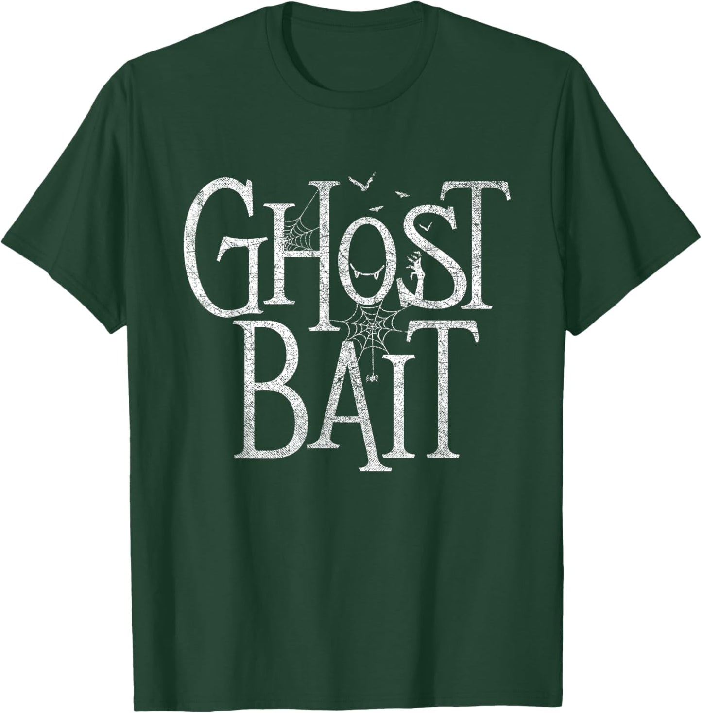 Ghost Bait - Paranormal Investigator Halloween Supernatural T-Shirt - T-Shirt | Forest