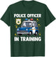 Kids Police Officer In Training Policeman Cop Birthday Youth Boys T-Shirt - T-Shirt | Forest