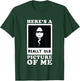 Here's A Really Old Picture Of Me Funny Middle Aged Old Man T-Shirt - T-Shirt | Forest