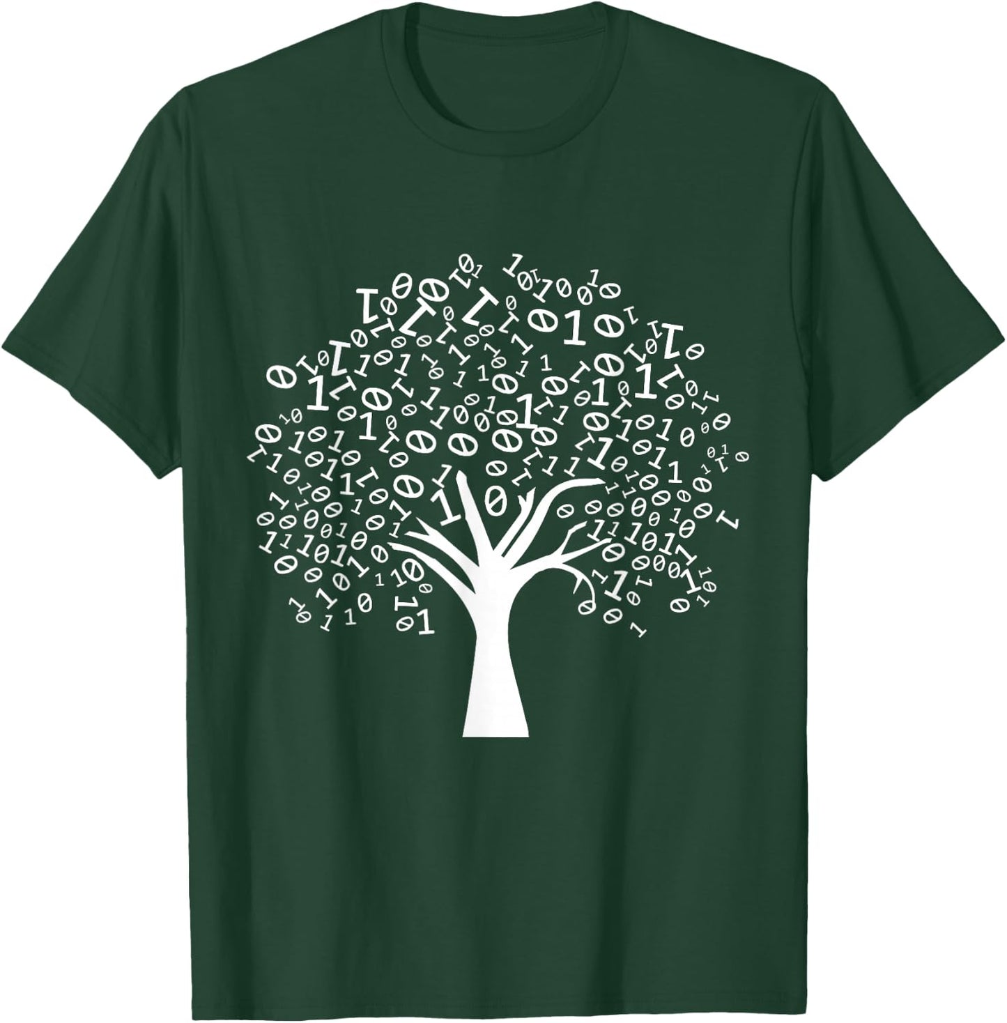 Binary Tree Computer Science Coding Programmer T-Shirt - T-Shirt | Forest