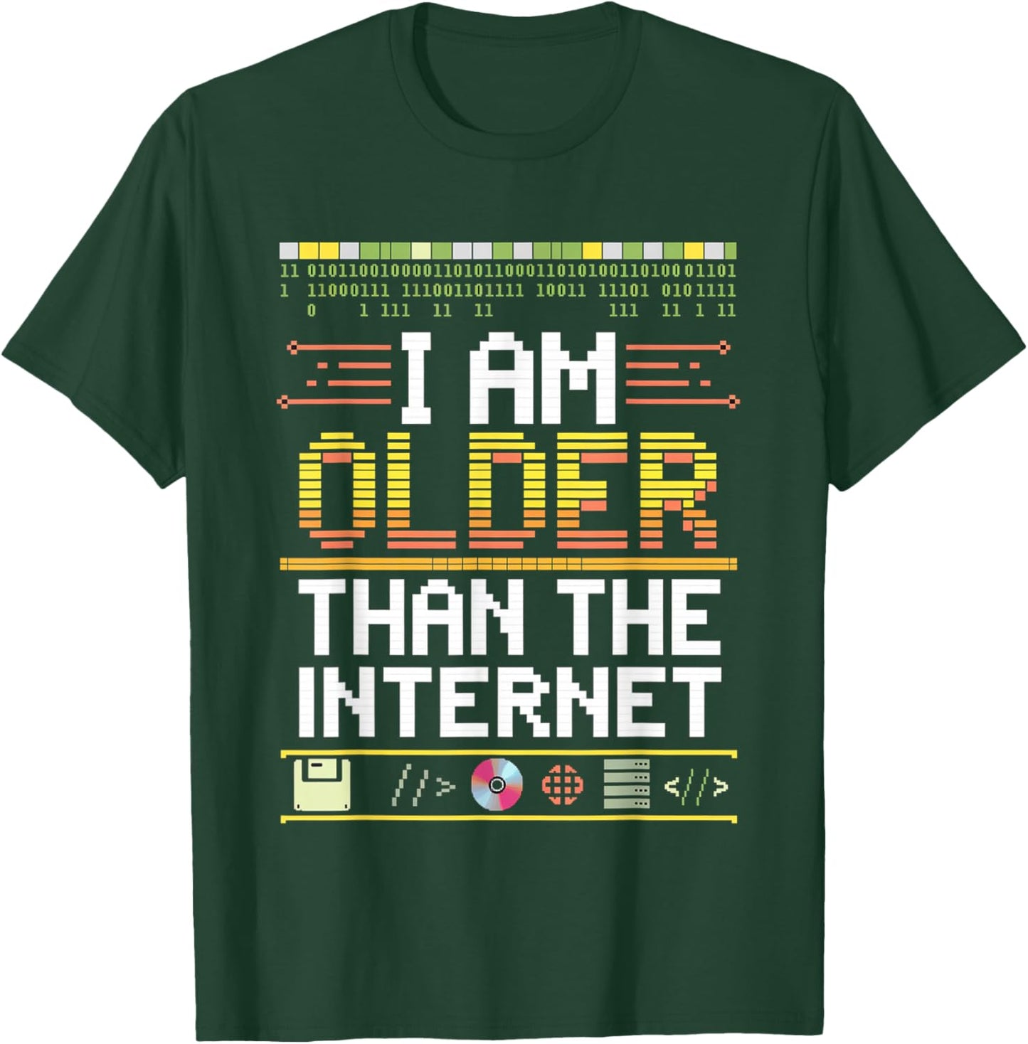 I Am Older Than The Internet Millennial Generation T-Shirt - T-Shirt | Forest