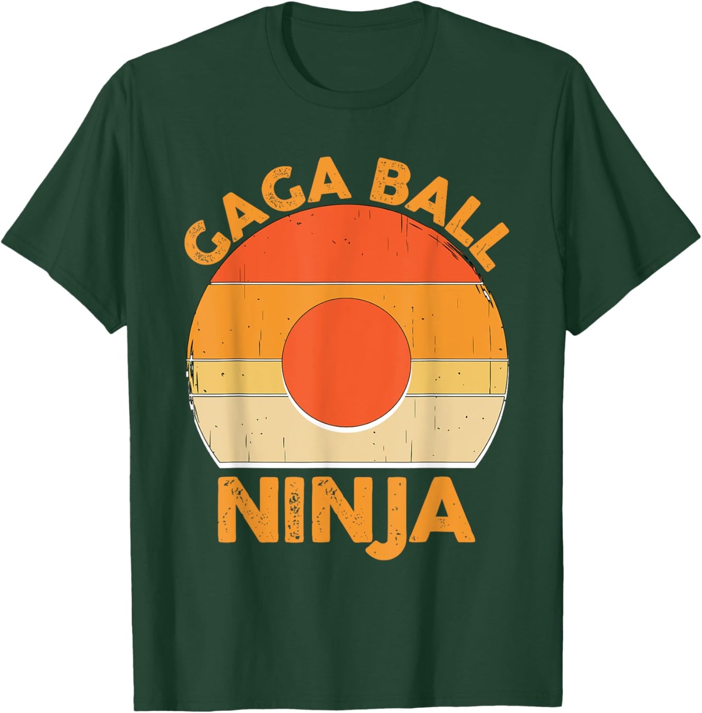 Gaga Balls Funny Dodgeball Sports Boys Girls Gaga Ball T-Shirt - T-Shirt | Forest