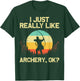 Cool Archery Women Bowhunter Archer Arrow Bow Hunter T-Shirt - T-Shirt | Forest