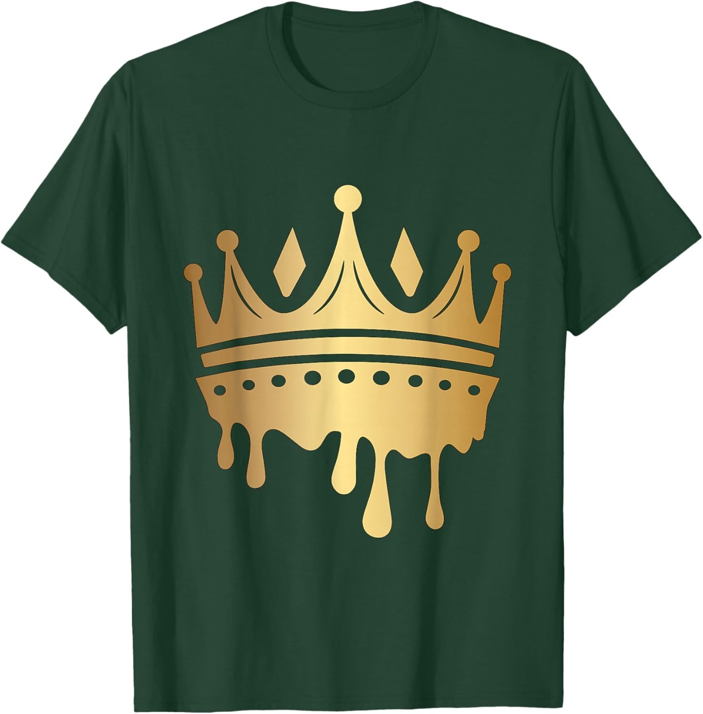 King Crown Golden T-Shirt - T-Shirt | Forest