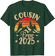 Vacation Family Reunion Cousin Crew 2025 Matching T-Shirt - T-Shirt | Forest