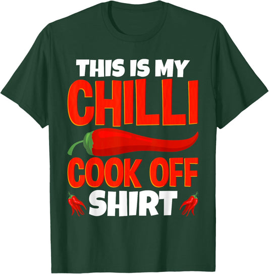 This Is My Chili Cook Off Shirt Mexican Cooking Champion T-Shirt - T-Shirt | Forest