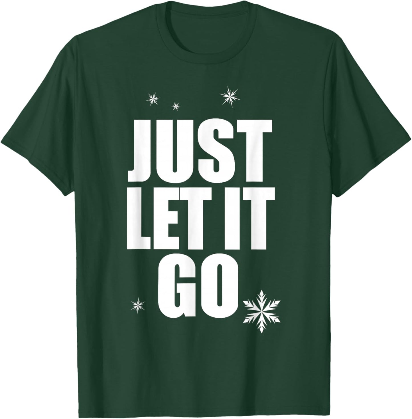 Disney Wreck-It Ralph Frozen Let It Go Bold Text Logo T-Shirt - T-Shirt | Forest