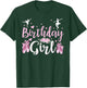 The Birthday Girl Ballet Dancer Ballerina Family Party T-Shirt - T-Shirt | Forest