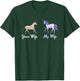 Your Wife My Wife Unicorn Husband Fiance Unicorn Lover T-Shirt - T-Shirt | Forest