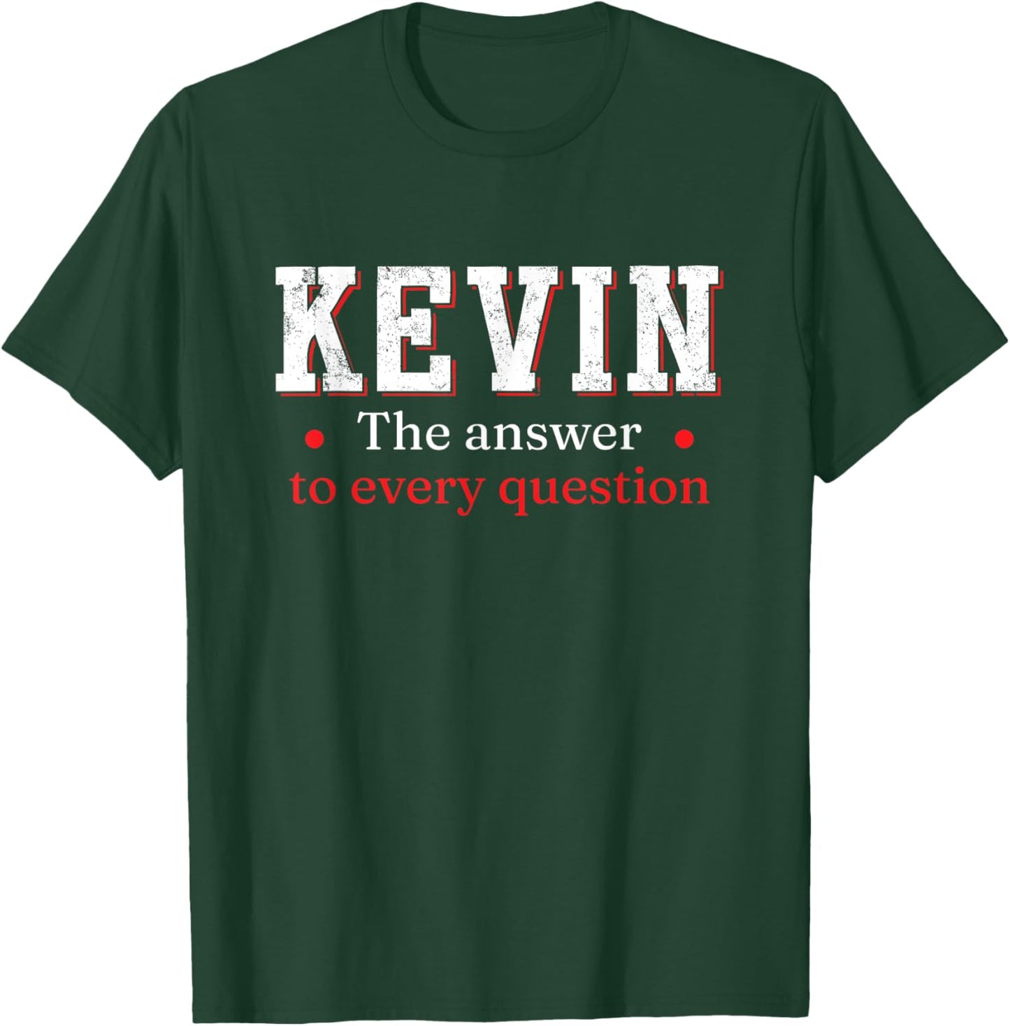 Kevin Personalized T-Shirt - T-Shirt | Forest