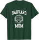 Harvard University Crimson | Official NCAA Mom | OCIMPHVU002 T-Shirt - T-Shirt | Forest