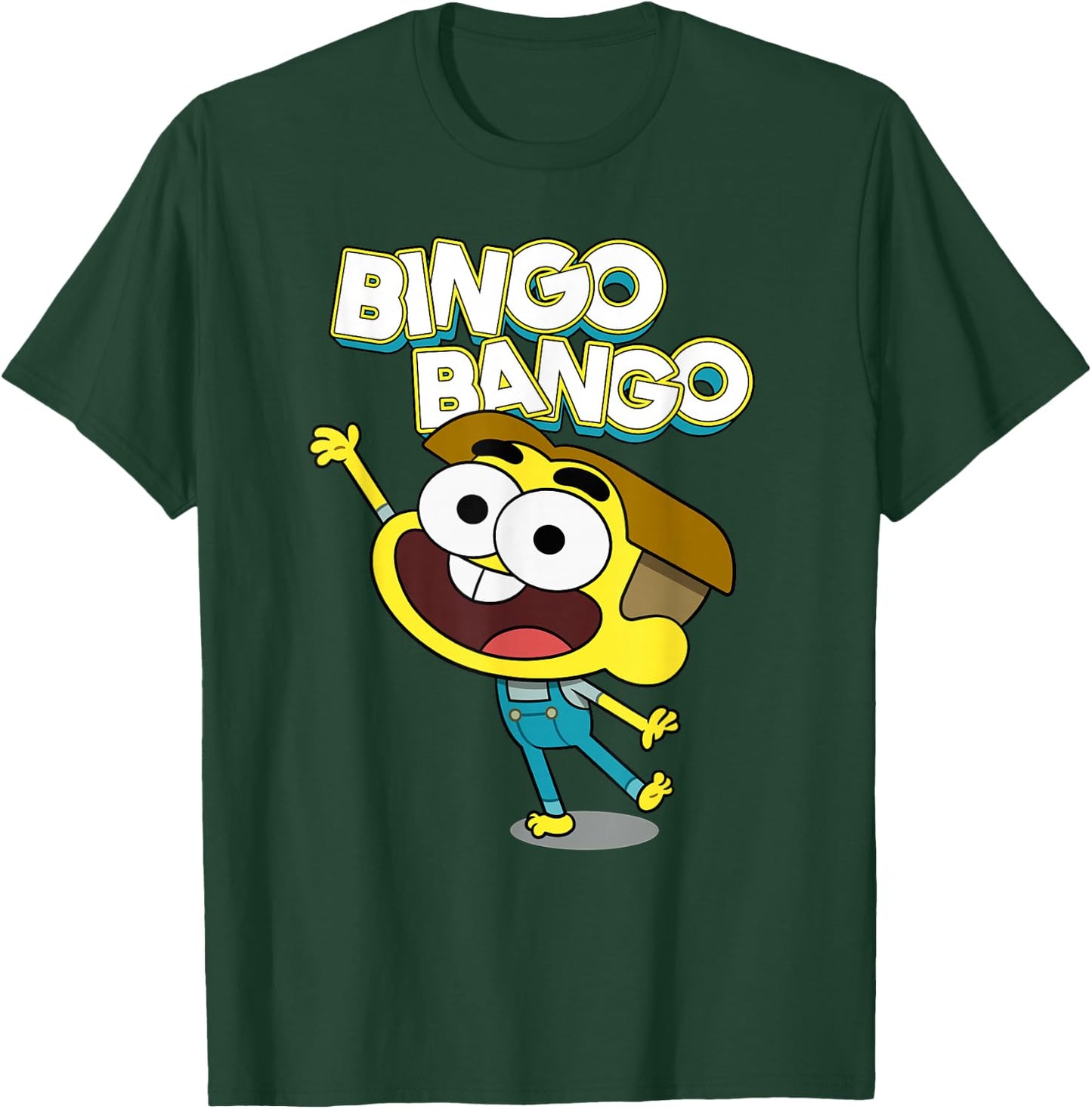 Disney Channel Big City Greens Cricket Bingo Bango T-Shirt - T-Shirt | Forest