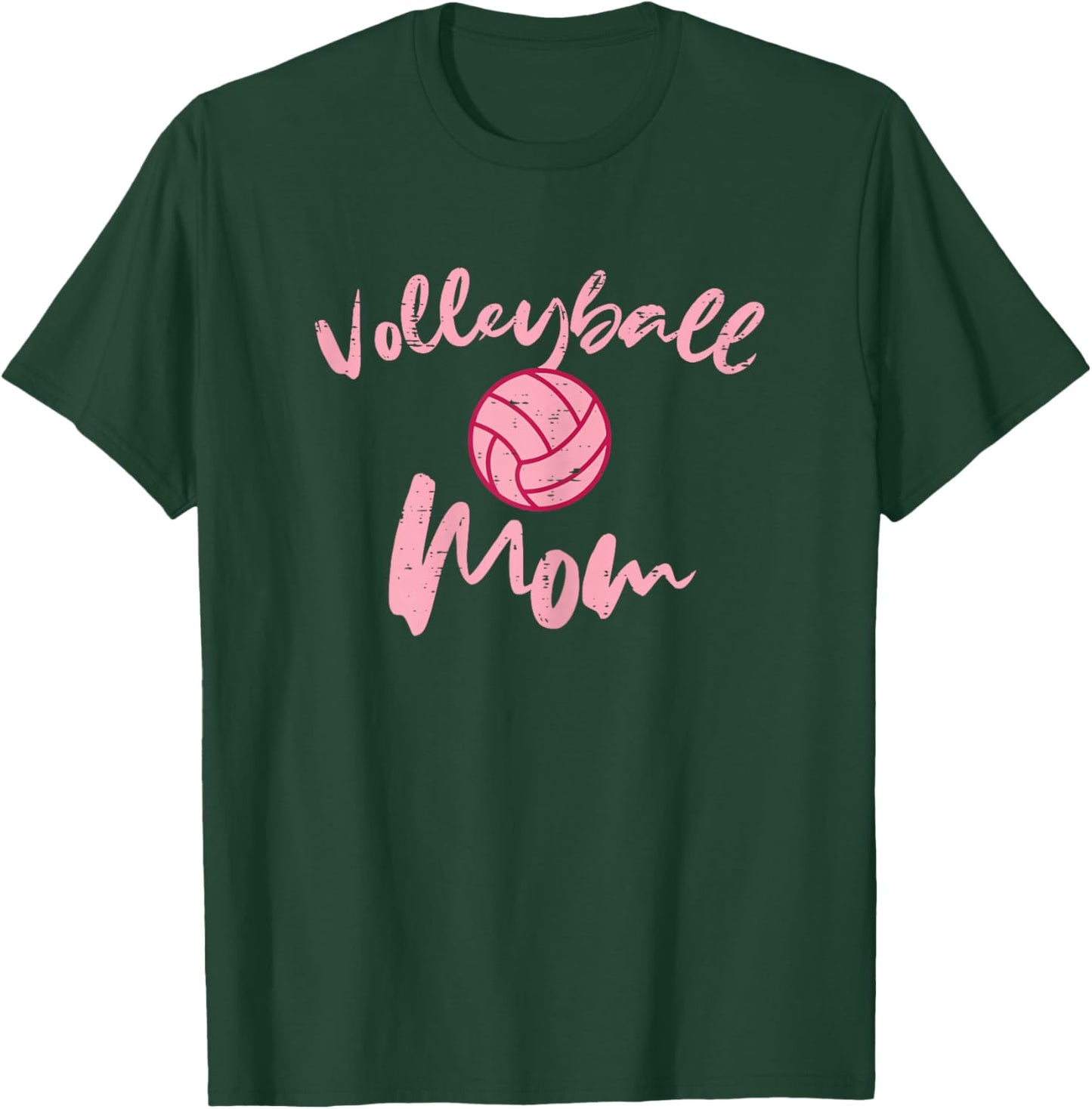 Volleyball Mom Cute Mothers Day Sports Mama Mommy Women T-Shirt - T-Shirt | Forest