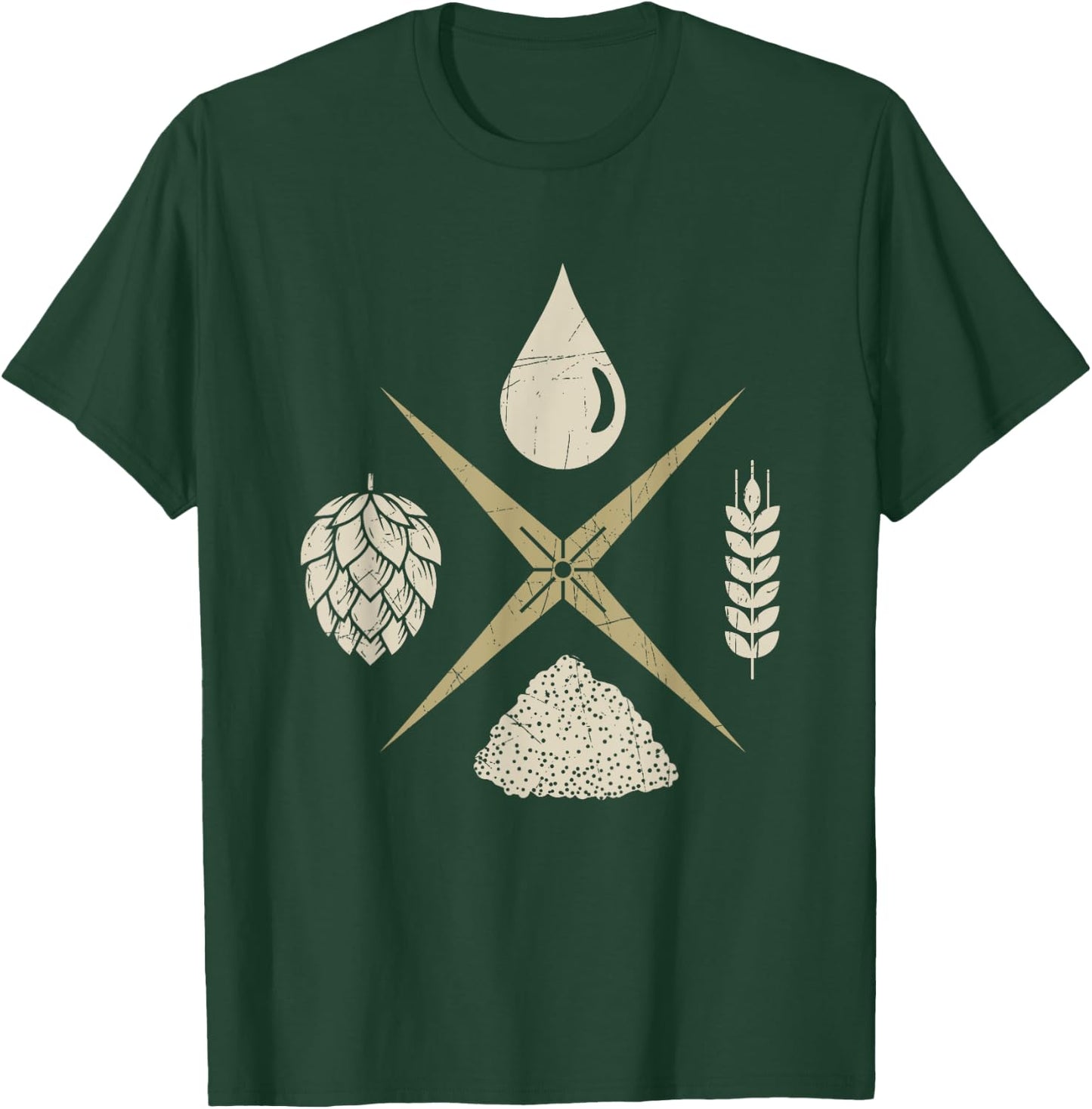 Beer Brewer Homebrew Craft Beer IPA Ale Gift T-Shirt - T-Shirt | Forest