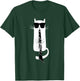 Funny Cat Wearing Sunglasses Playing Clarinet T-Shirt - T-Shirt | Forest