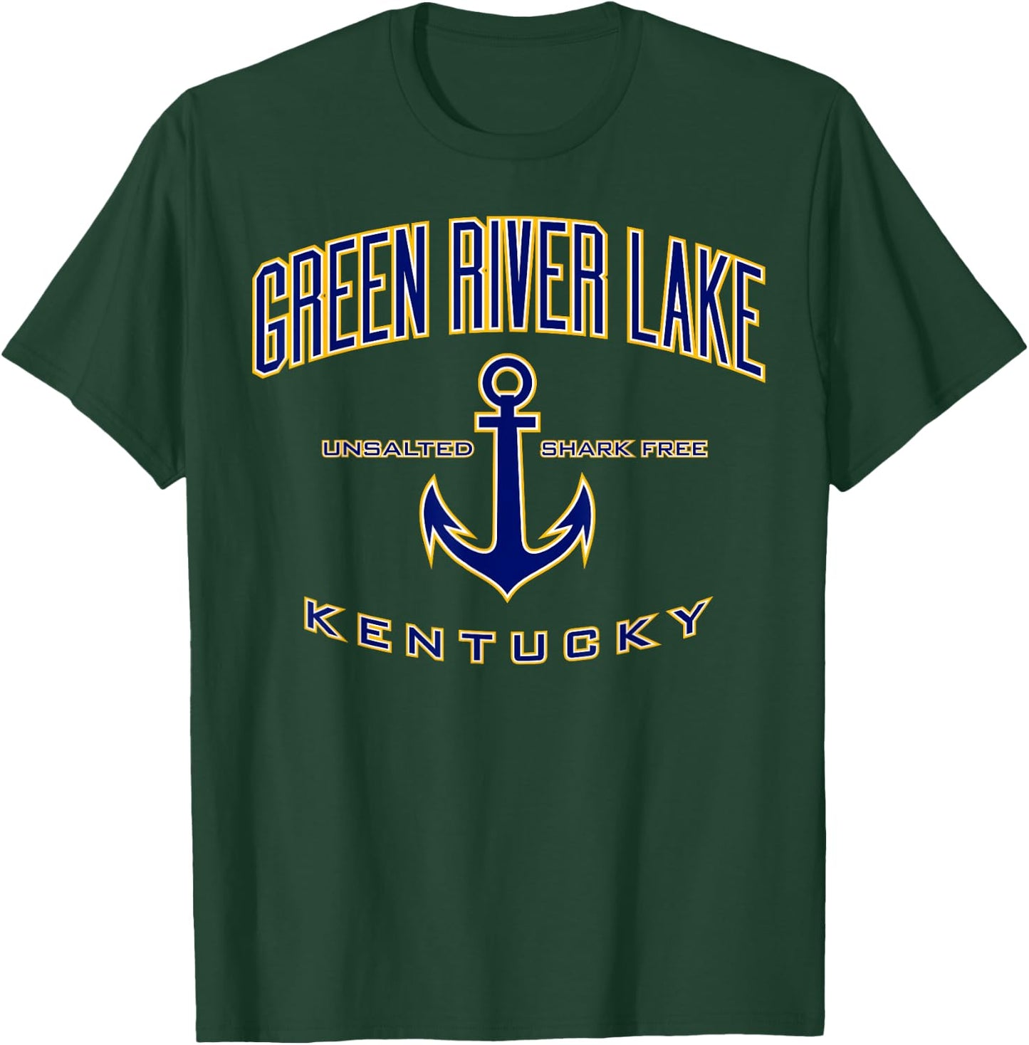 Green River Lake Shirt , Men, Girls & Boys T-Shirt - T-Shirt | Forest