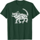 Mexico Aztec Mayan Civilization Dog Symbol T-Shirt - T-Shirt | Forest