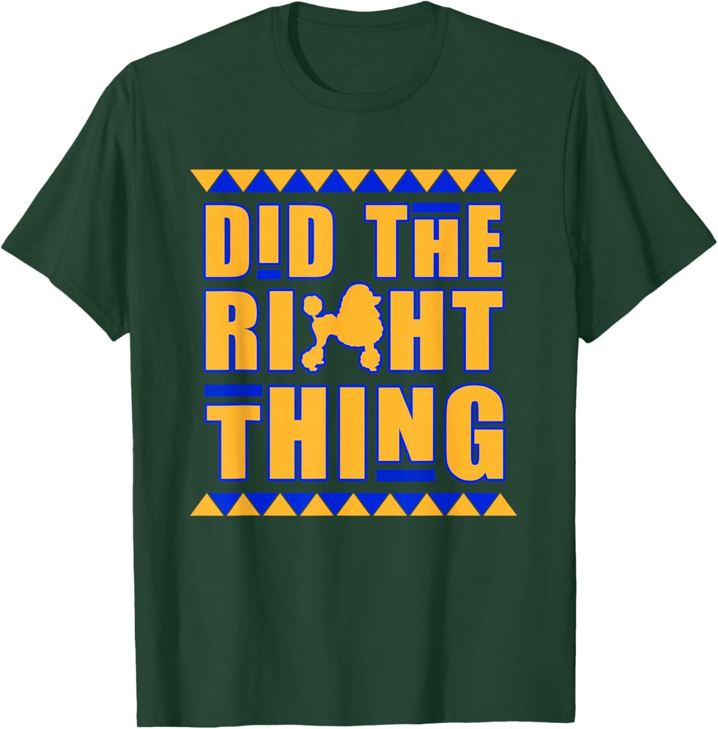 AMAZIGREEK Sigma Gamma Rho Sorority Paraphernalia, Did The Right Thing , Small, Black T-Shirt - T-Shirt | Forest