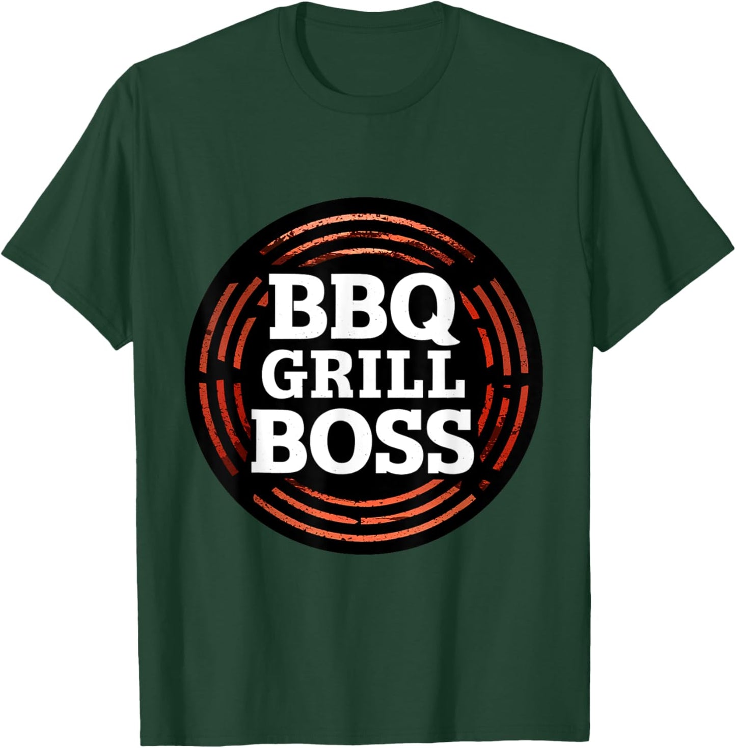 Barbecue BBQ Grill Boss Steak, Smoker, Chicken, Pork T-Shirt - T-Shirt | Forest