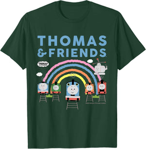 Kids Thomas and Friends Rainbow T-Shirt - T-Shirt | Forest