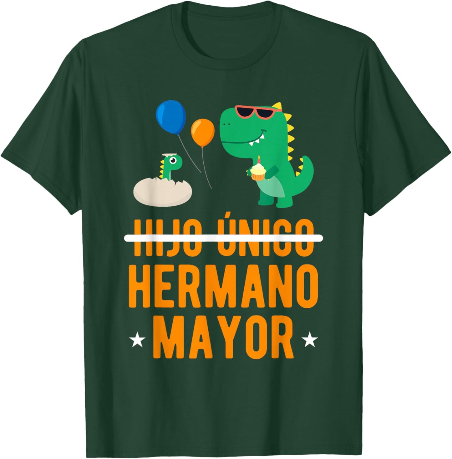 Hijo Unico Hermano Mayor Promovido A Hermano Mayor T-Shirt - T-Shirt | Forest