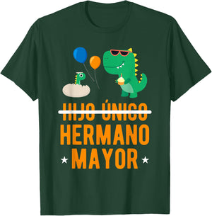 Hijo Unico Hermano Mayor Promovido A Hermano Mayor T-Shirt - T-Shirt | Forest