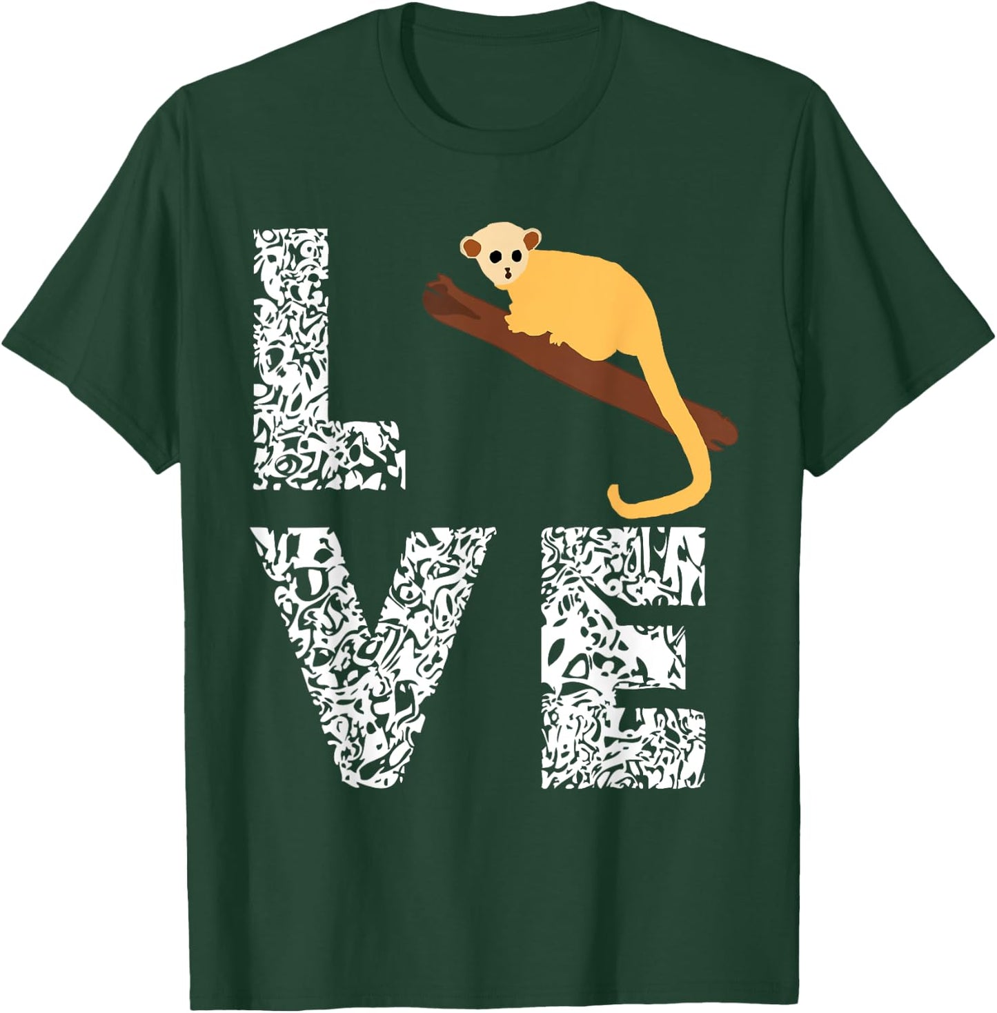 Kinkajou Lover Pet Wildlife Animal Monkey Lover T-Shirt - T-Shirt | Forest