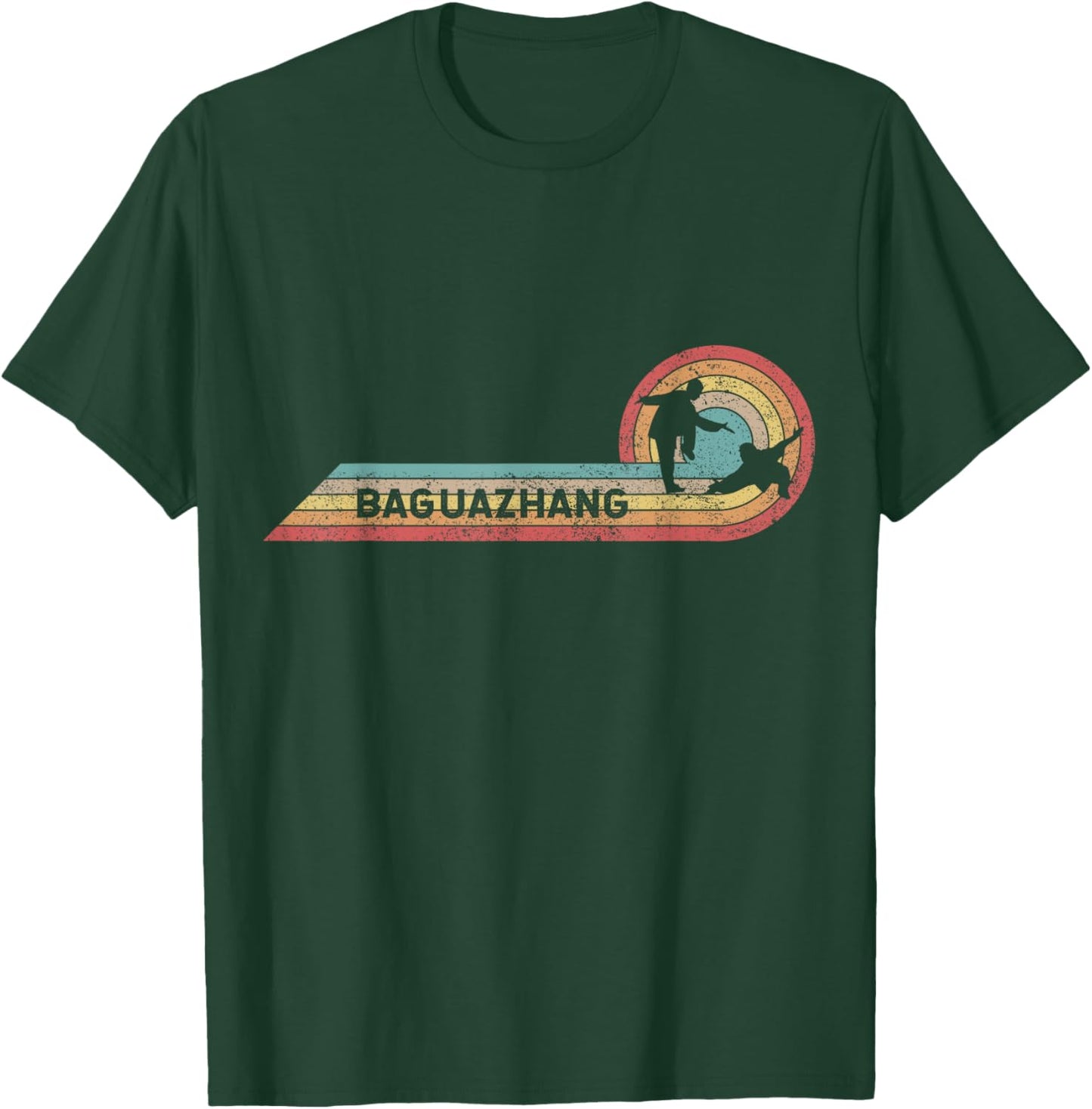 Retro Baguazhang Vintage Player Film Strip T-Shirt - T-Shirt | Forest