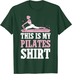 Pilates Lover Women Pilates Contrology Yoga T-Shirt - T-Shirt | Forest