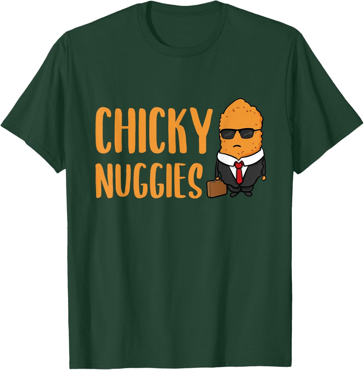Chicky Nuggies Funny Chicken Nuggets Lover Nug Life Kids T-Shirt - T-Shirt | Forest