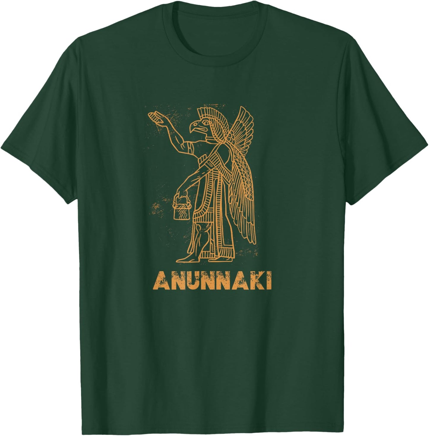 Anunnaki Ancient Astronaut Sumerian Alien Theorists T-Shirt - T-Shirt | Forest