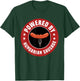 Powered By Hungarian Sausage Hungary Food Lover Apparel T-Shirt - T-Shirt | Forest