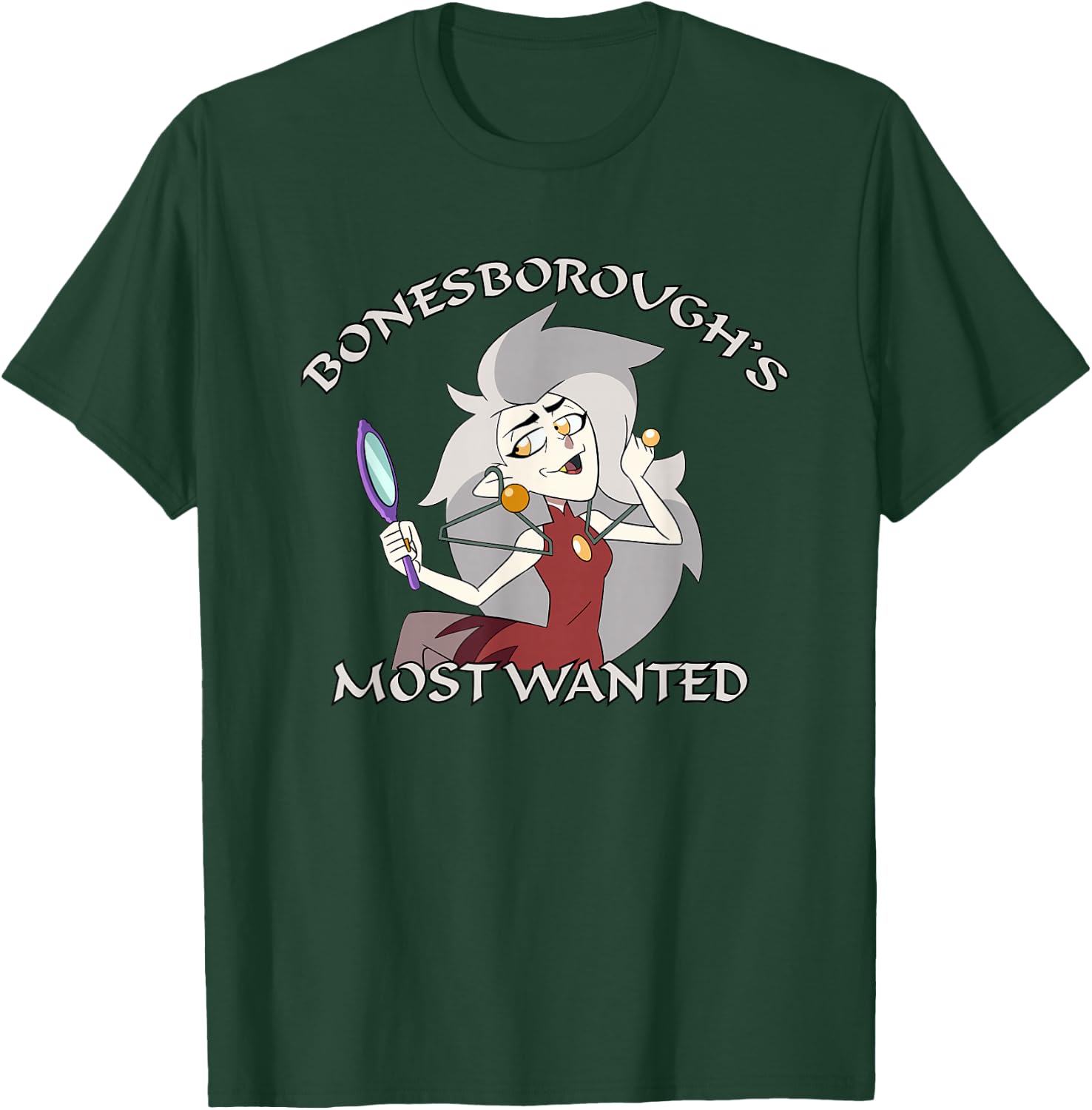 Disney Channel The Owl House EDA Small T-Shirt - T-Shirt | Forest